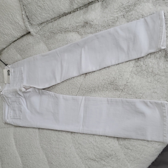 1. Rag & Bone Skinny Jeans Blanc - Picture 4 of 16